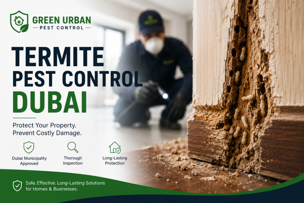 Termite Control Dubai: 8 Warning Signs Every Property Owner Should Never Ignore